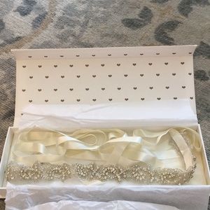 Untamed Petals Beaded Bridal Belt